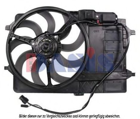 058031N Aks Dasis Вентилятор системы охлаждения двигателя для MINI Cooper