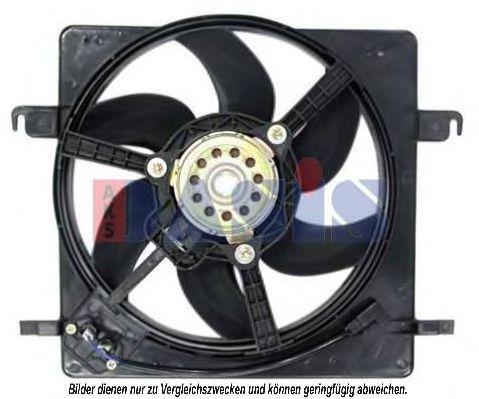 098067N Aks Dasis Вентилятор системи охолодження двигуна для Ford Ka