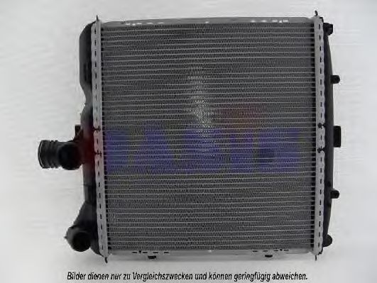 170000N Aks Dasis Радіатор охолодження двигуна