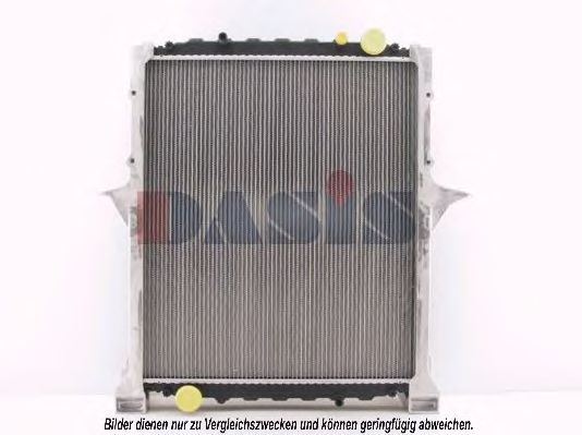262110N Aks Dasis Радіатор охолодження двигуна