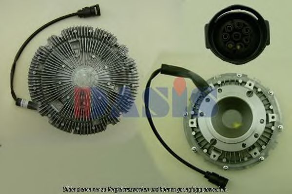 298270N Aks Dasis Віскомуфта вентилятора