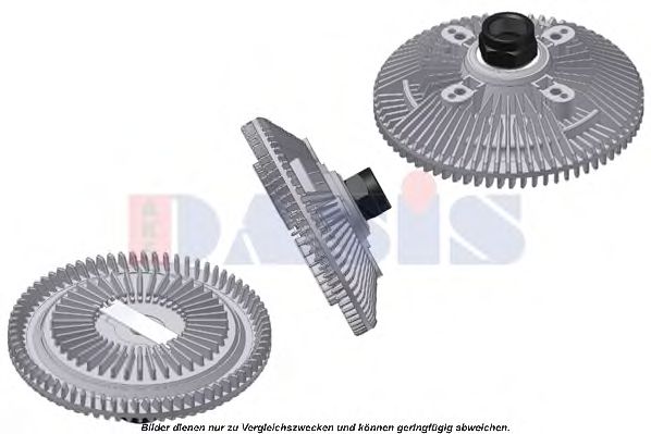378028N Aks Dasis Віскомуфта вентилятора