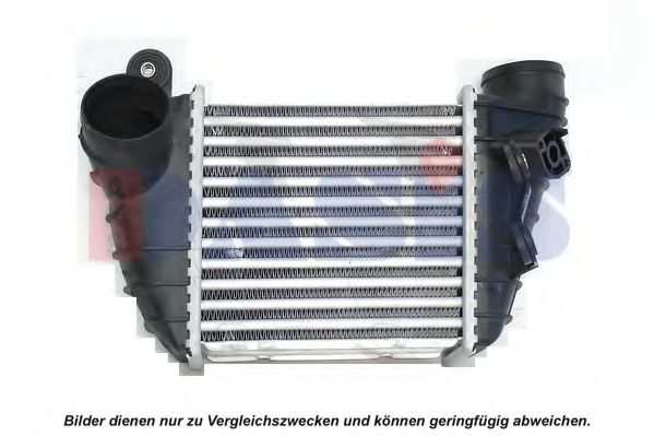 487016N Aks Dasis Интеркулер для Audi TT