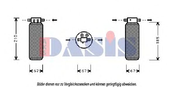 800208N Aks Dasis Осушитель кондиционера