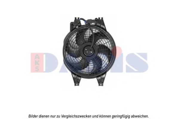 518066N Aks Dasis Вентилятор системи охолодження двигуна для Kia Sorento