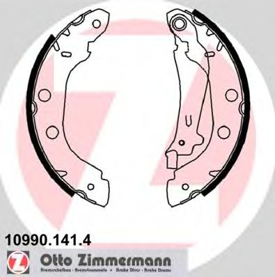 10990.141.4 Zimmermann Тормозные колодки