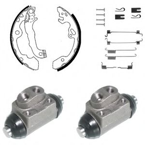 KP935 Delphi Тормозные колодки для Ford Focus