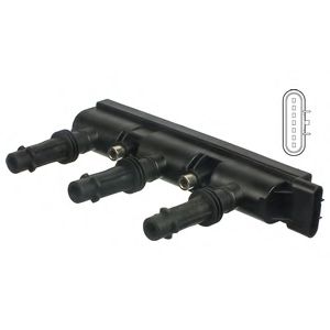 GN10477-12B1 Delphi Котушка запалювання для Opel Corsa