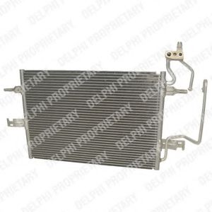 TSP0225566 Delphi Радіатор кондиціонера для Opel Meriva
