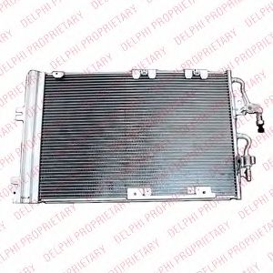 TSP0225667 Delphi Радіатор кондиціонера