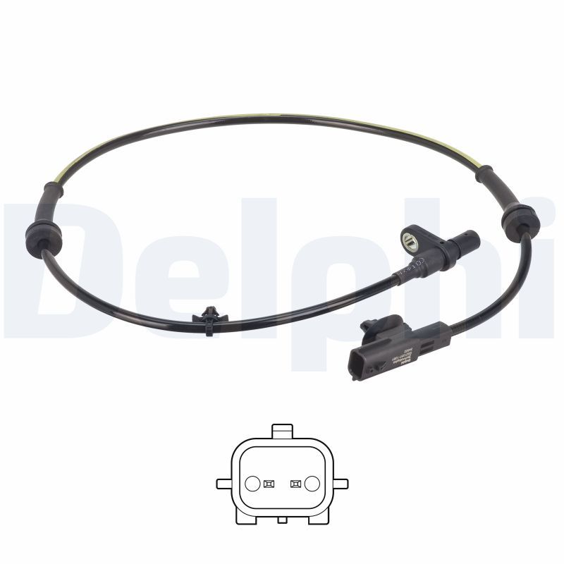 ss2125712b1 Delphi Датчик ABS для Nissan Qashqai