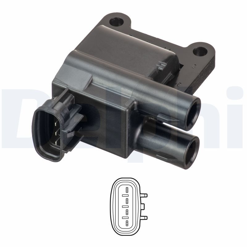 gn1098112b1 Delphi Катушка зажигания для Toyota Corolla