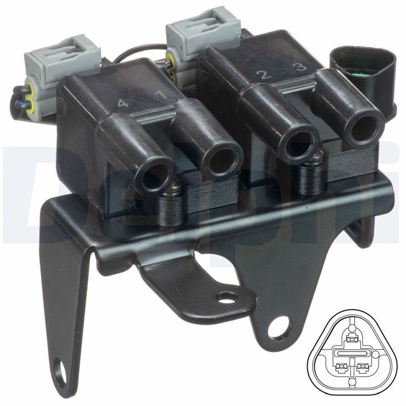 gn1082912b1 Delphi Катушка зажигания для Hyundai Atos