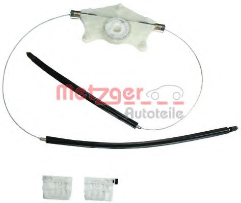 2160075 Metzger Стеклоподъемник для Volkswagen Touran