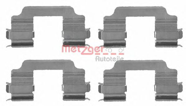 109-1709 Metzger Компоненти дискових гальмівних колодок