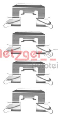 109-1772 Metzger Компоненти дискових гальмівних колодок