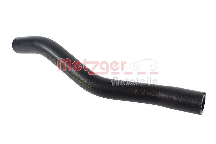 2421802 Metzger Патрубок радіатора системи охолодження двигуна для Fiat Panda