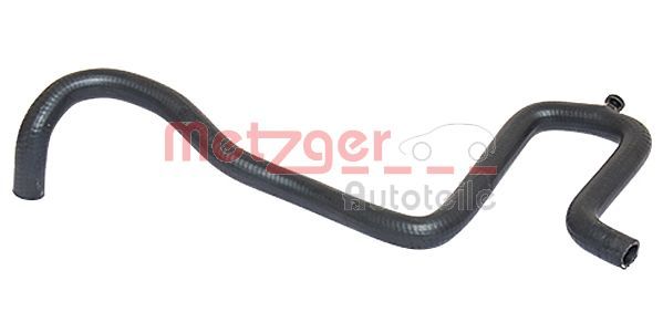 2420257 Metzger Патрубок радиатора системы охлаждения двигателя для Fiat Panda