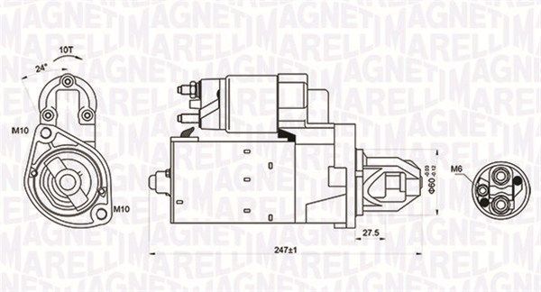 063721249010 Magneti Marelli Стартер