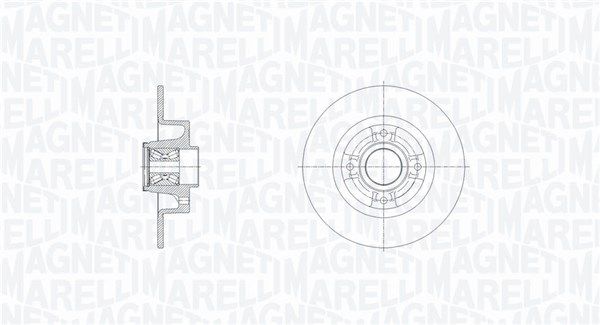 361302040816 Magneti Marelli Тормозной диск