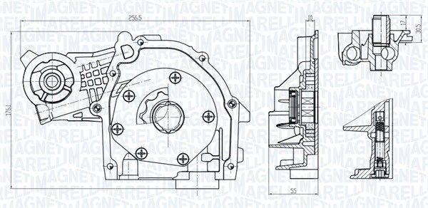 351516000063 Magneti Marelli Оливний насос