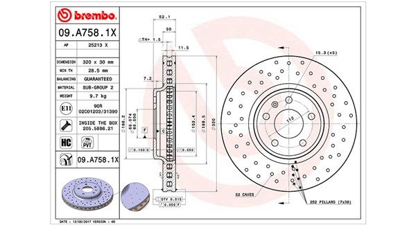 360406081502 Magneti Marelli Тормозной диск